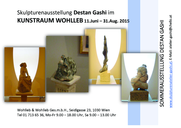 Sommerausstellung Destan Gashi Wien 2015